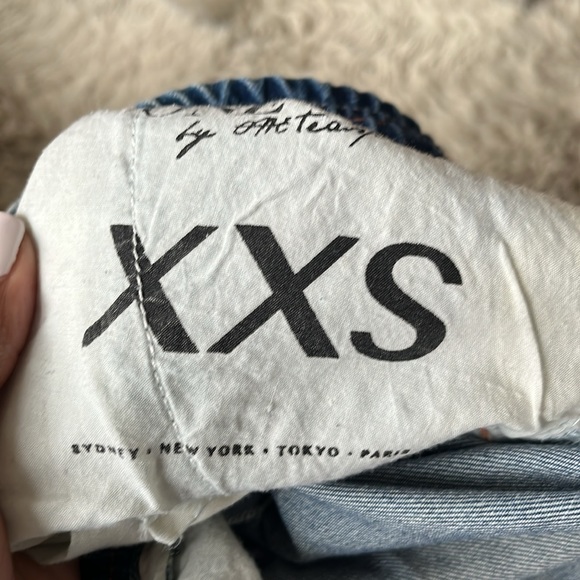 One Teaspoon Super Trackies denim Joggers - Picture 14 of 14